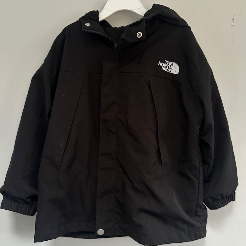 The North Face Kids Black Raincoat